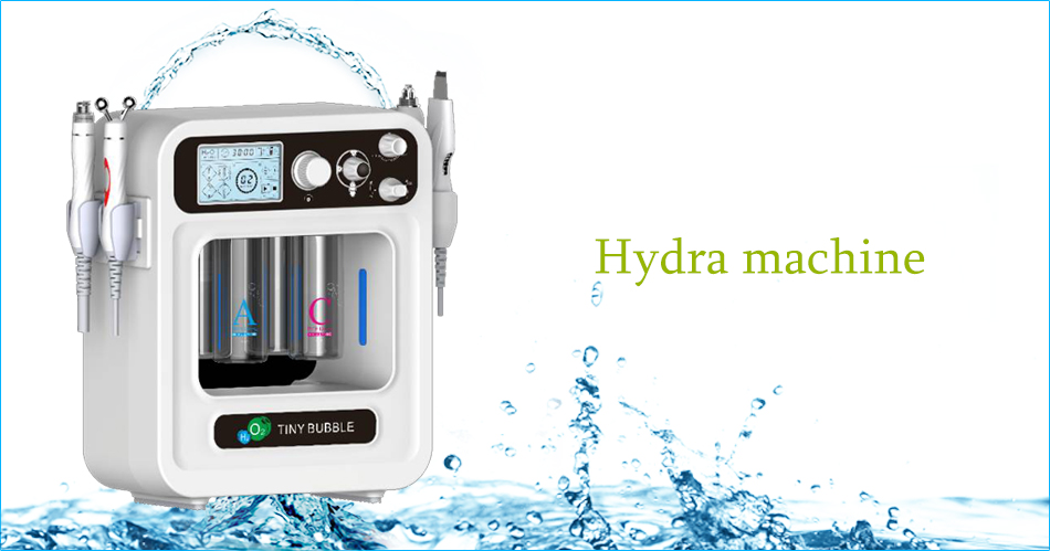 H2O2 Pore HydroFacial Oxygen Machine Remover Water Oxygen Jet Facial Skin Tightening