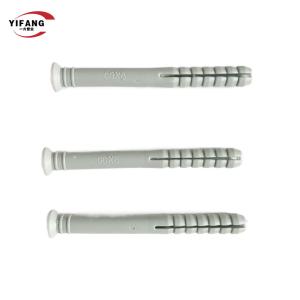 China White Plastic Expansion Anchor Drywall Screw Fasteners ISO Standard wholesale