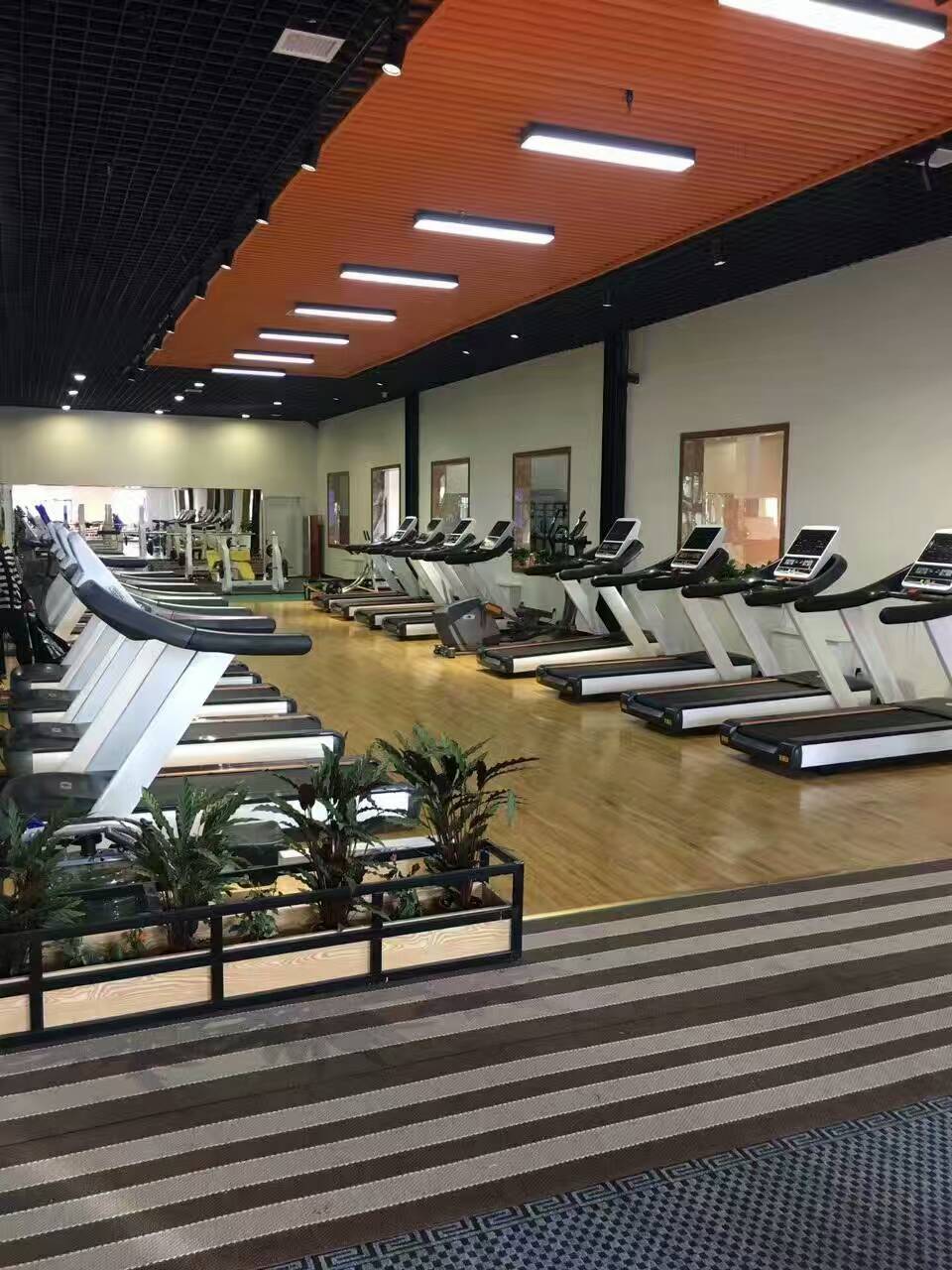Commercial Gym Equipment LCD Touch Screen Treadmill Cardio Training Walking Running Machine