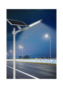 China Practical 50W 100W Solar LED Street Light Aluminum Magnesium Alloy wholesale