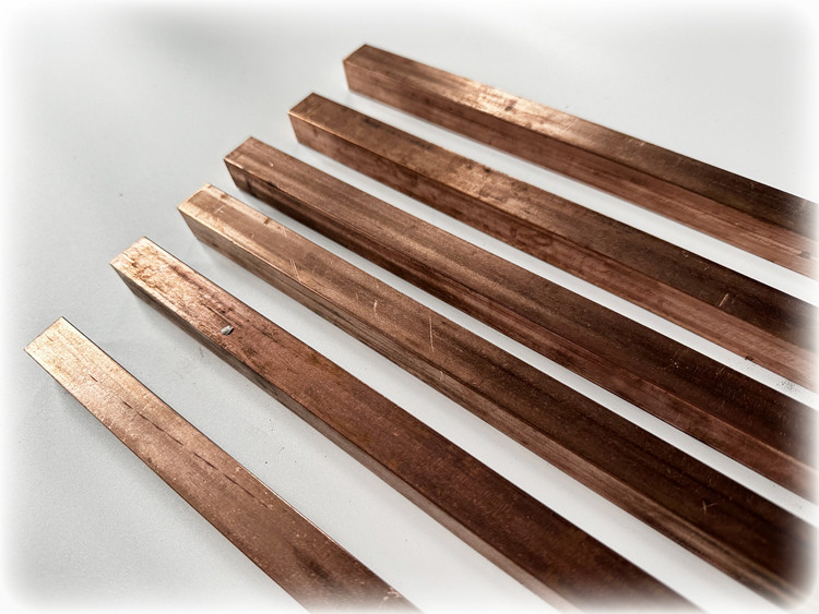 C18150 / CuCr1Zr Square Rod 20*20*1000mm For Heating Application