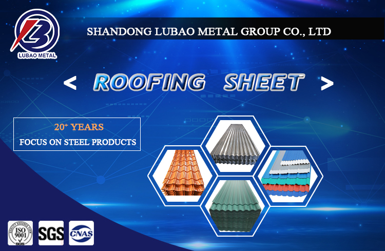 PPGI 0.48mm Color Coated Gi Roofing Sheet with Full Hard Surface and Galvanized Coating