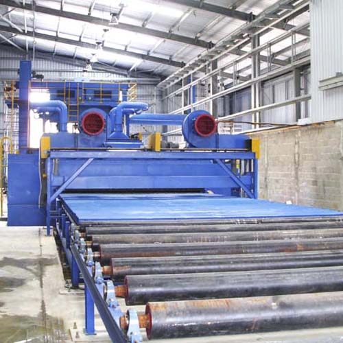 Q69 Series Steel Sheet Shot-blasting Pre-treatment Line