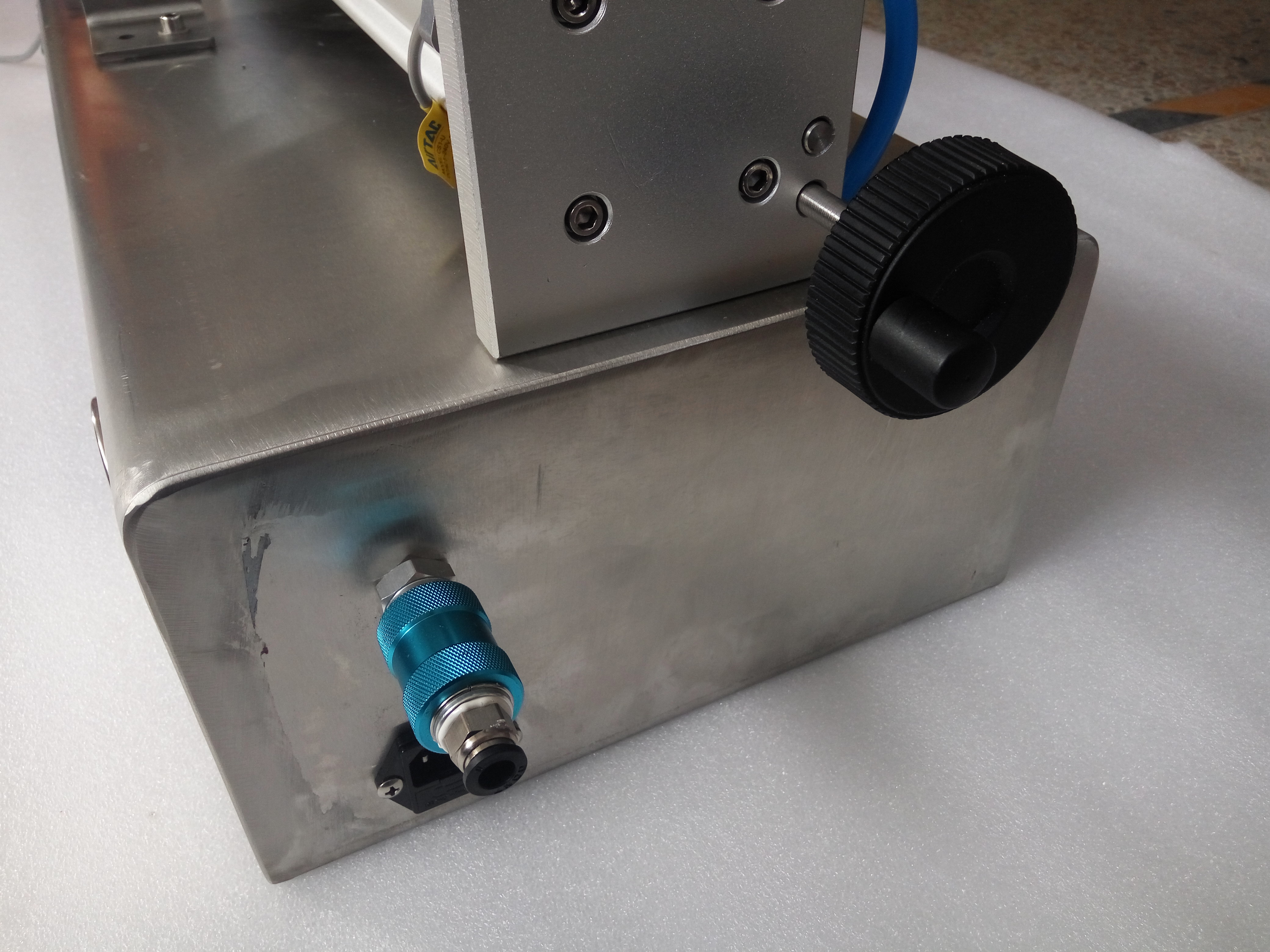 Sauce Bean Paste Liquid Paste Filling Machine With Mixer U Type Hopper