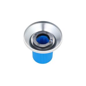 China Custom Silver Metal Round Knob For Potentiometer - 20mm Diameter wholesale