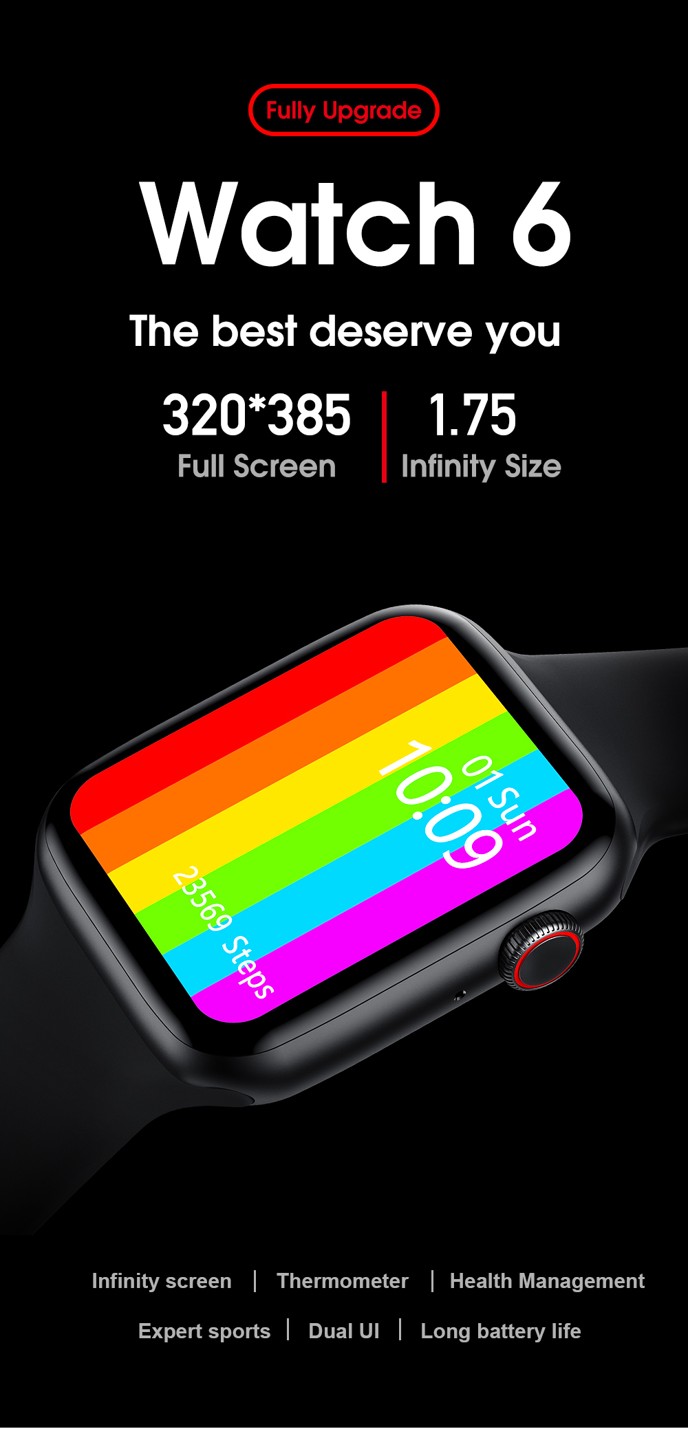 Shenzhen Electronic Smart Watch Manufacturer Heart Rate Oxygen Blood Pressure Wristband