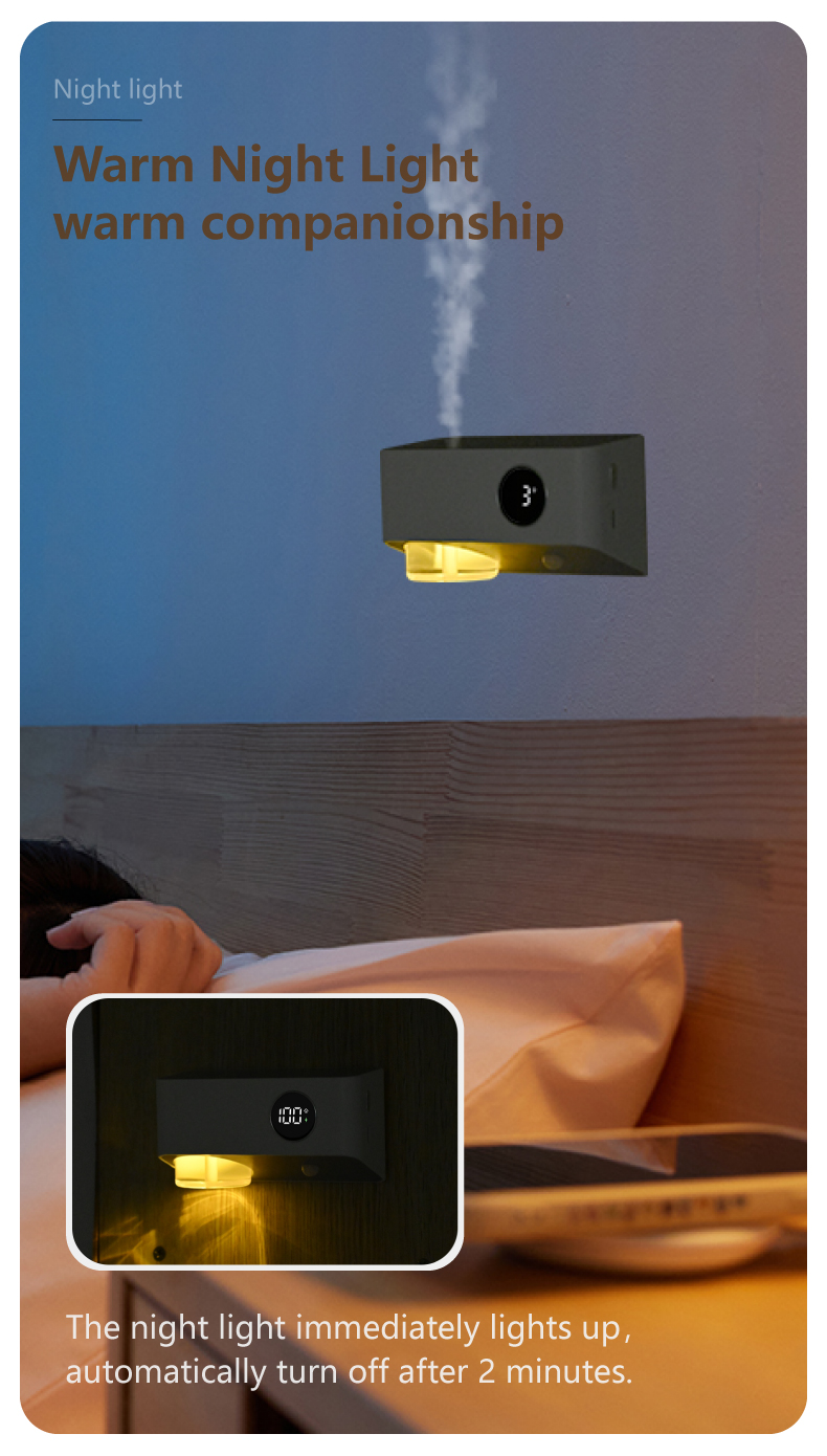 HOMEFISH Aroma Scent Essential Oil Diffusers Intelligent Fragrance Machine 40ml OEM ODM
