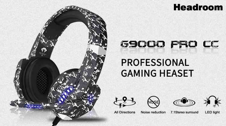 Computer Gaming Headphones Dropshipping 7.1 Kulaklik VR Gaming Headset For PS5 Xbox