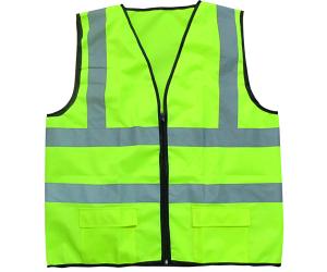 China Reflective Traffic Vest 120 Grams Green Safety Vest For Running wholesale