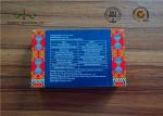 Classic Medicine Packaging Box CMYK Printing Embossing Vanishing On Top