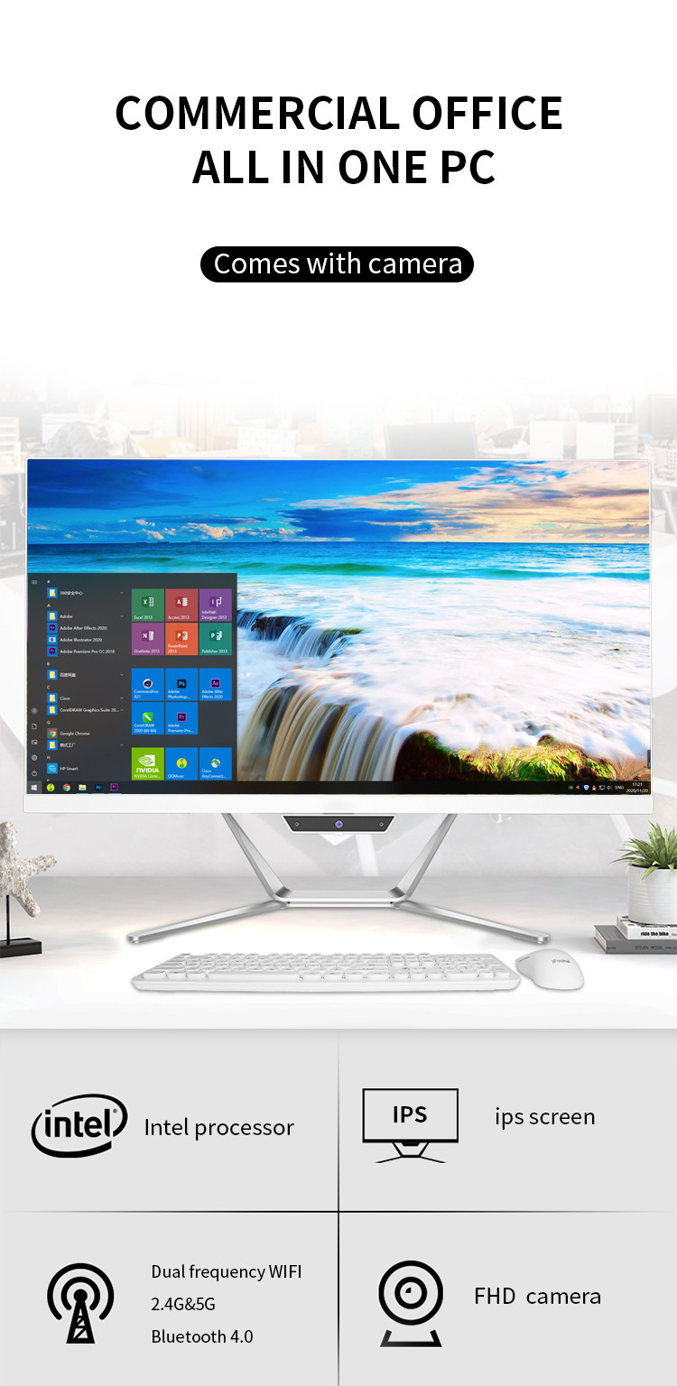 I5 3337 24Inch Wireless Desktop PC WIFI Speaker