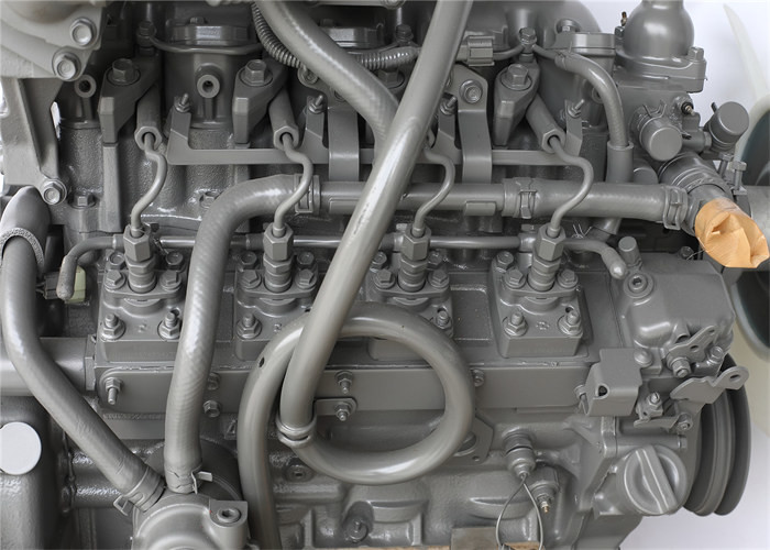 43KW ISUZU 4LE2 Engine , 4 Cylinder Diesel Engine Steel Material For Excavator SK75-8