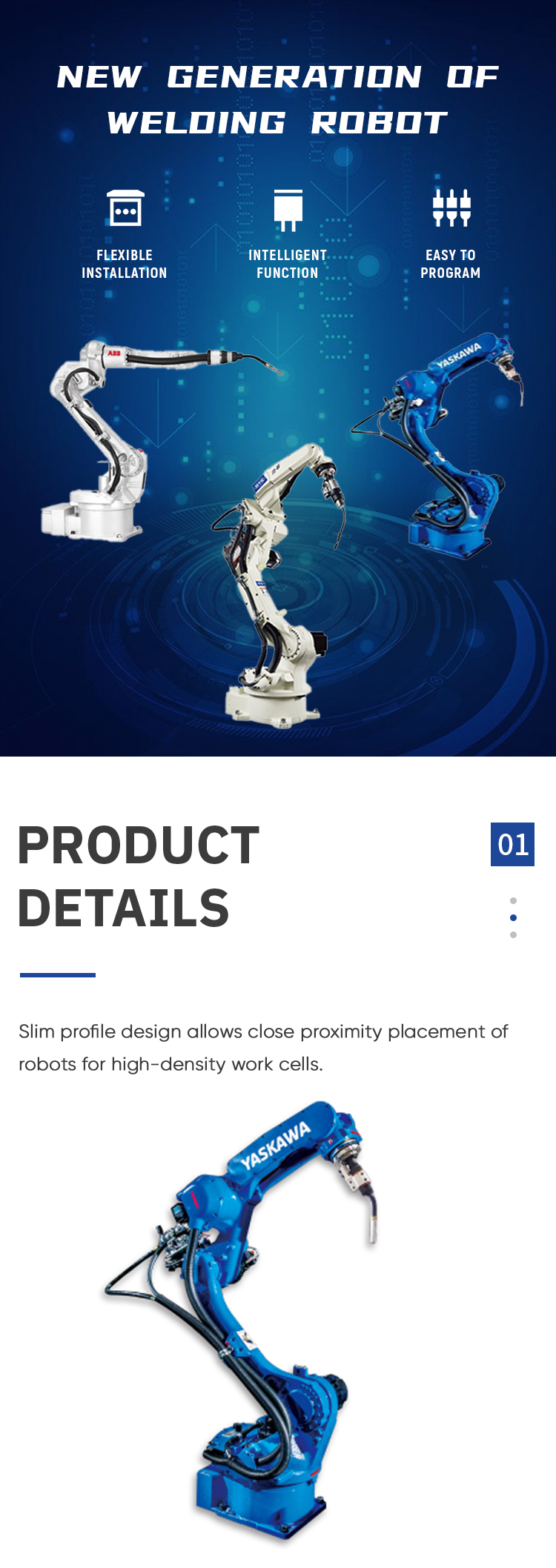 Mag Mig Automatic Welding Robot Arm TM-GIII 6 Axis with DM350 Welding Machine for Industrial Welding Robot Solution