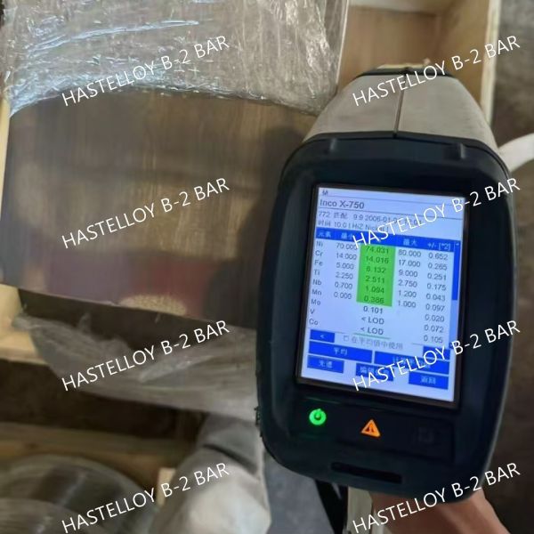 ASTM Standard Hastelloy B-2 Round Bar High Purity Nickel Alloy Round Rods Custom Lengths