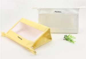 China Custom Printed Toiletry Bag , Recyclable Makeup Toiletry Travel Bags wholesale
