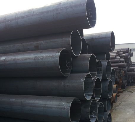8'' Round Carbon Steel Pipelines Galvanized / Painted / Prepainted