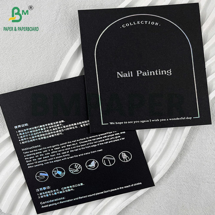 A0 A1 250g 300g Black Cardstock For Making Cosmetic Box 70cm x 100cm 