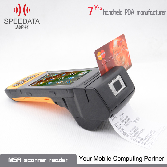 UHF Wireless Portable Fingerprint Scanner GPRS 3G WIFI Bluetooth