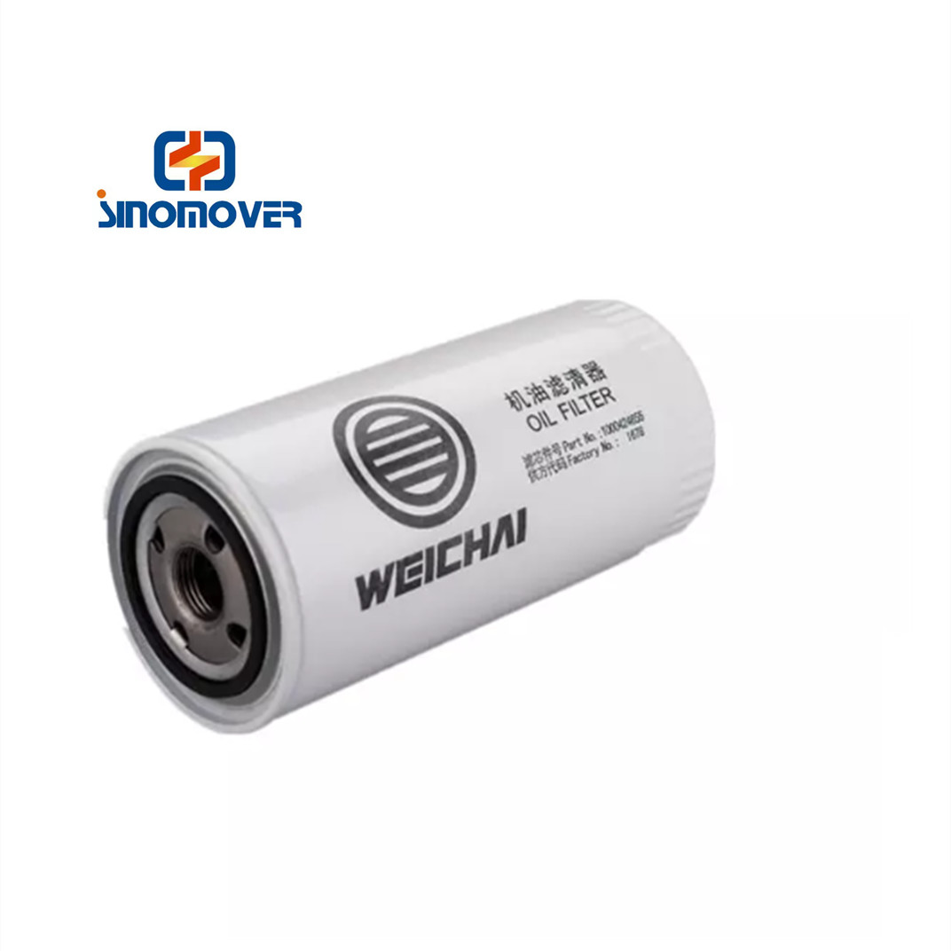 Hot Sales WEICHAI Original Engine WD615 Spare Parts 61000070005 Oil Filter Element