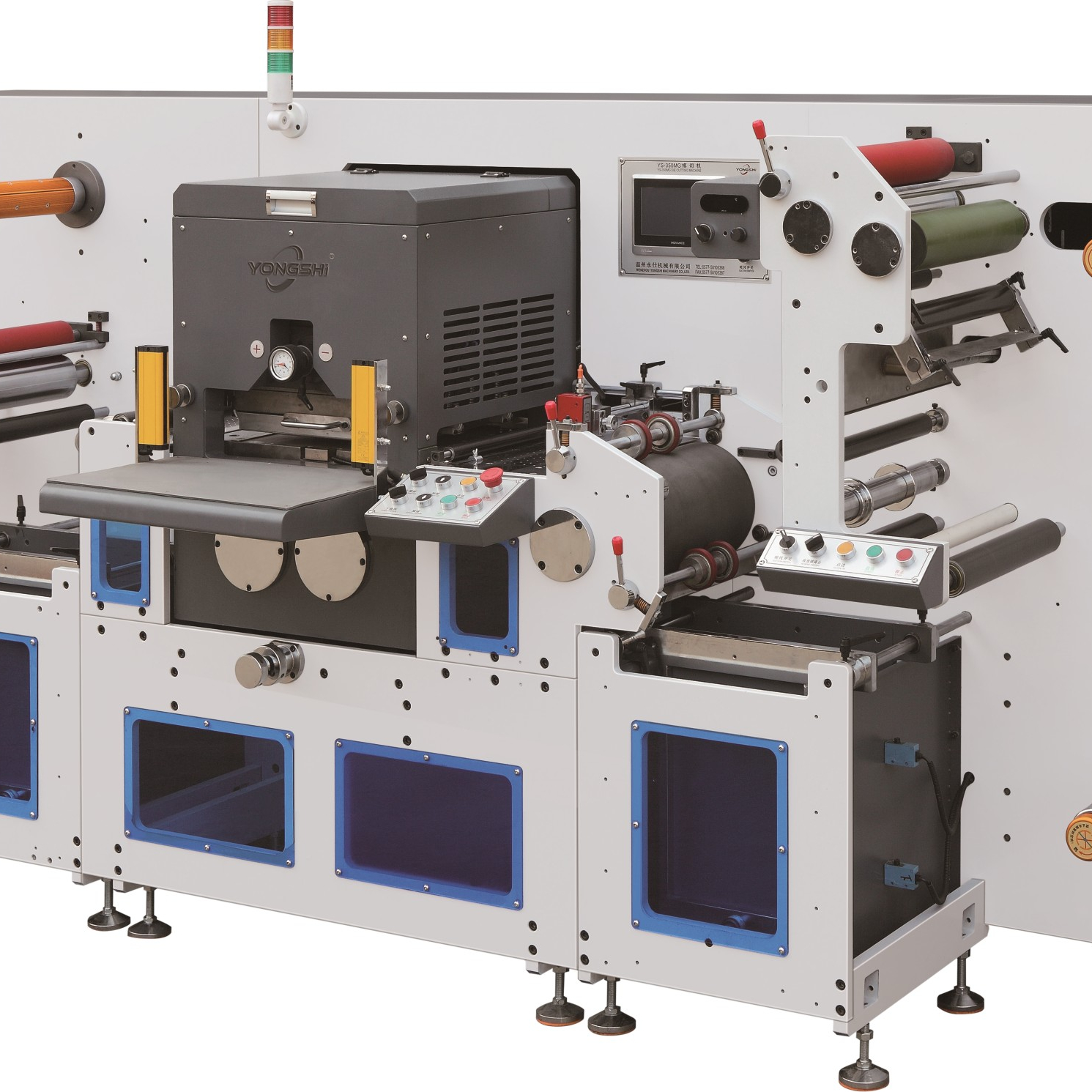 High Speed Automatic Die Cutter 380V 80m/Min Foam Die Cutter