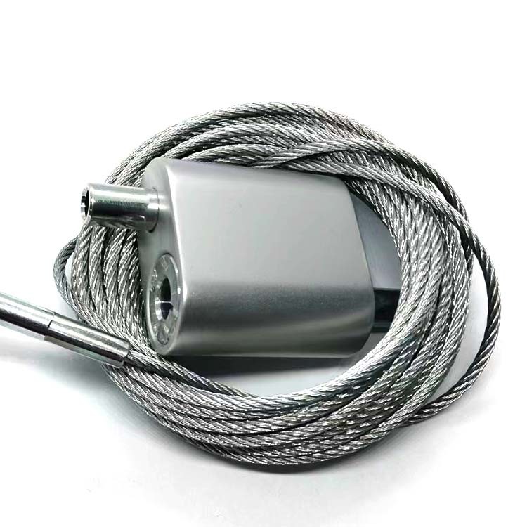 Aluminum Material Cable Looping Gripper For Cable Lock System