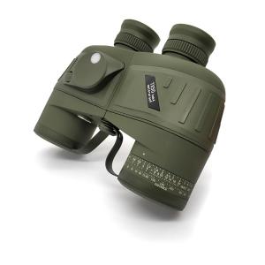 China 10x50 Waterproof Binoculars With Internal Rangefinder Directional Compass wholesale