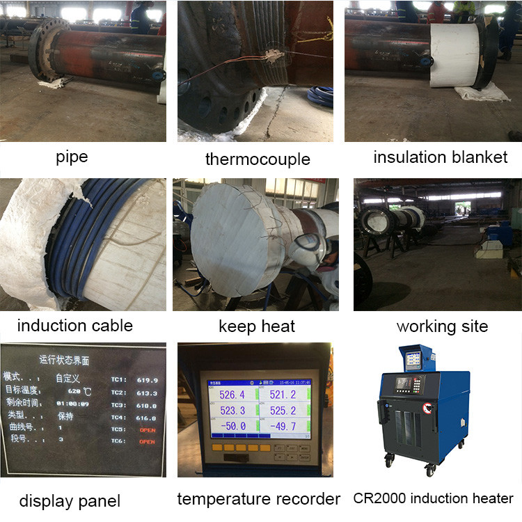 40KVA Induction Heating Machine Voltage 460V Induction Pipe Heater