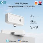 Tuya Zigbee Wifi Humidity Temperature Monitor Smart Hygrometer Thermometer