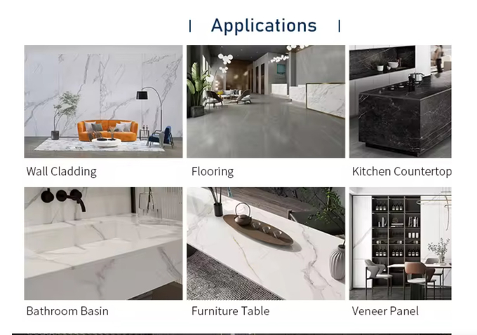 Interior Porcelain Wall Slab Perfect Combination of Beauty and Durability