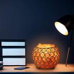 15W Dimmable Warm Yellow Rock Salt Lamp Night Light