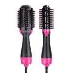 220V Hair Dryer Brush Round Blow Dryer 3 In 1 Straightening Hot Air Brush Anti