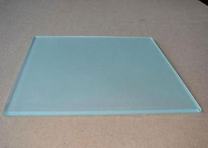 China 2mm-19mm Acid Etched Glass Tempered Glass With Customized Size wholesale