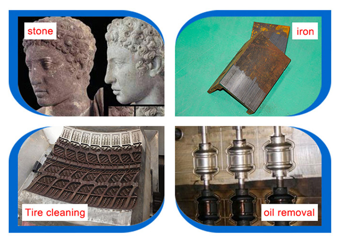 Portable Laser Cleaning Machine , Laser Paint And Rust Remover 50W 100W 200W