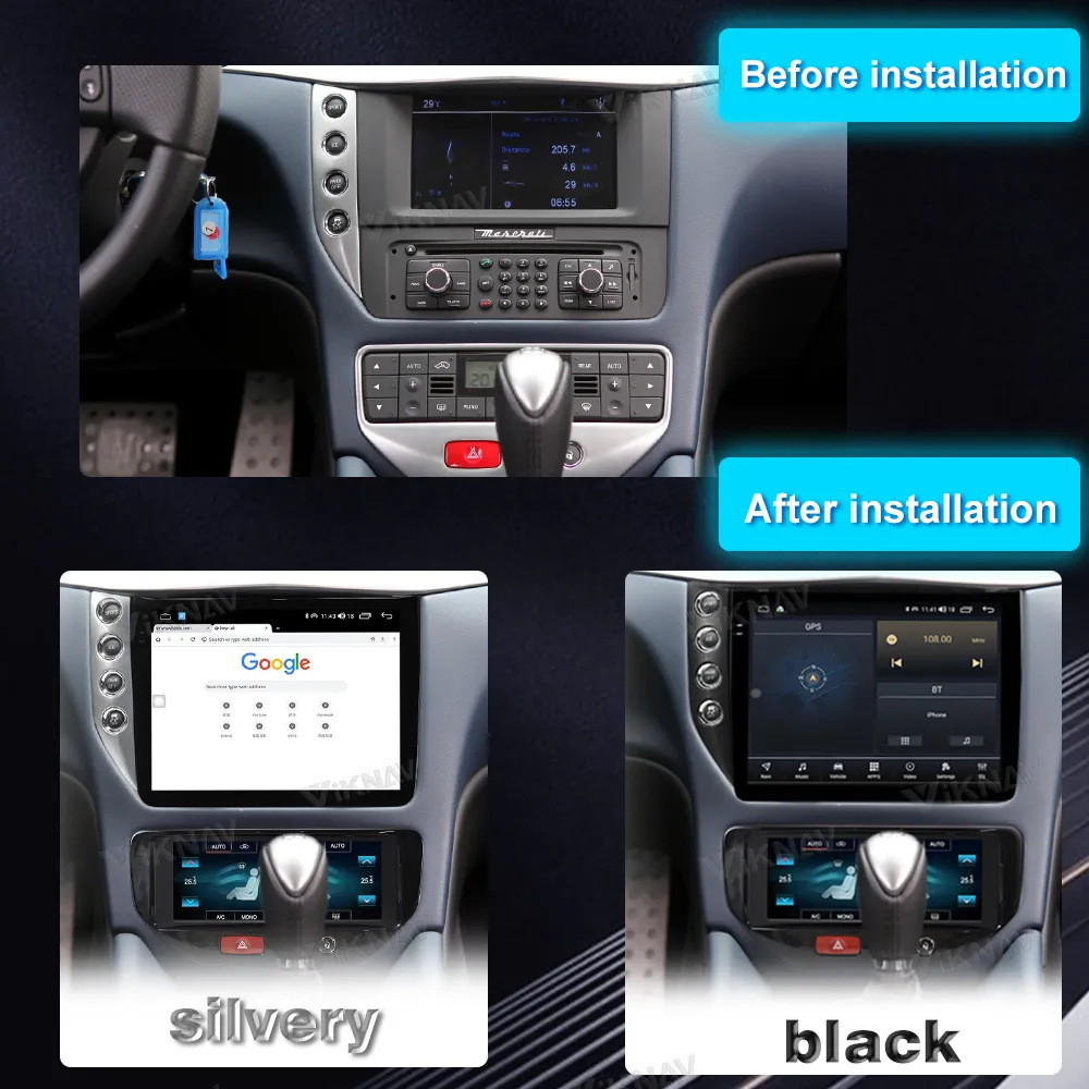 10 Inch Touch Screen Android Car Stereo For 2007-2017 Maserati Gt