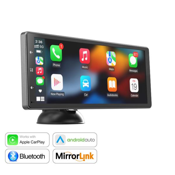 Universal 10.26 Inch Screen Car Radio Player Apple Android Wireless Carplay