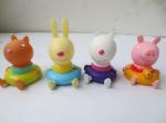 Baby Shower Gift Animal Rubber Bath Toys Cute Animal Design For Infant / Toddler
