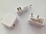 QC3.0 QC2.0 5v 1a 5v 2.1a 5v 3a usb charger white color usb adapter for samsung