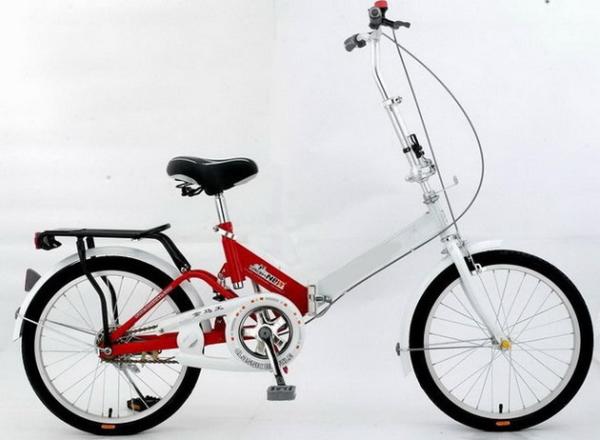 16Inch Steel Frame Lightweight Folding Bike For Ladies C Brake With Portable