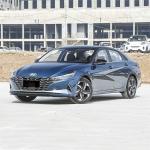 Manual Copilot Seat Adjustment Hyun-dai Elantra Gasoline Car in Beijing Rear