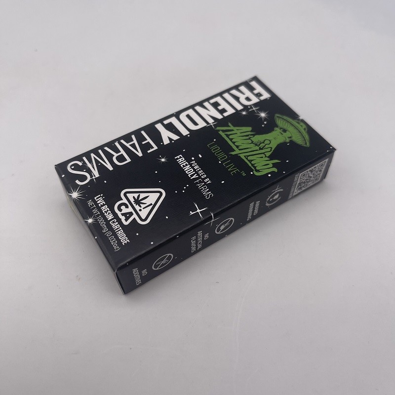 300GSM White Caroboard Double Printing Paper Packaging Box For Vape