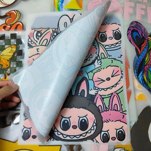 High Stretch Custom DTF Transfers Screen Printed T Shirts Heat Transfers Washable