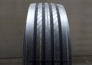 China Stone Ejection Design Highway Truck Tires 12R22.5 With Four Straight Grooves wholesale