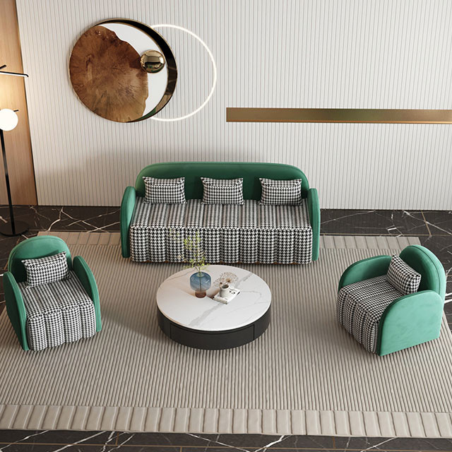 75cm High Living Room Sofa Set