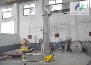 China 4-6.5m3/H Grain Bucket Elevator , Steel Bucket Elevator Heat Resistant wholesale