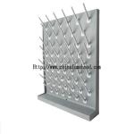 Science Lab Equipment Acid Proof Pegboard Single Face PP Drip Shelf