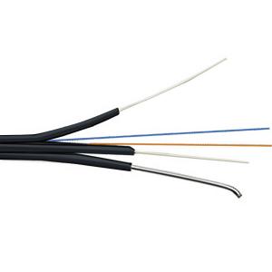 China G657A G.652D 1 2 4Core FTTH Drop Cable Outdoor Optical Fiber wholesale
