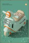 Customized Kids Gift for Boys Girls 12 inch Seat Type Walker Sliding Balanced
