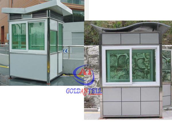 Quality Security Sentry Box , Portable Guard House Environmental Protection for sale