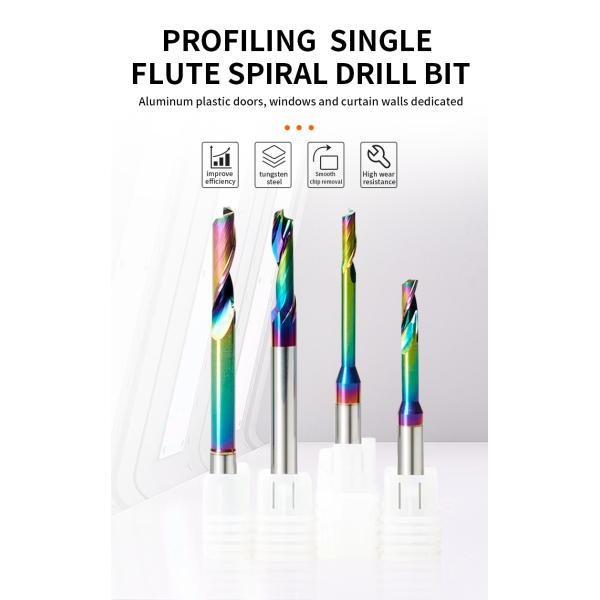 Wholesale Aluminum High Avoidance Tungsten Steel Single Slot CNC Milling Cutter Tungsten Steel Alloy