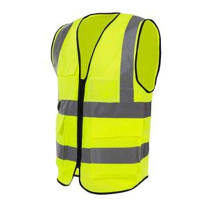 China High Vis Running Gilet Bibs Straps Garden Building Construction Reflective Vest For Men wholesale